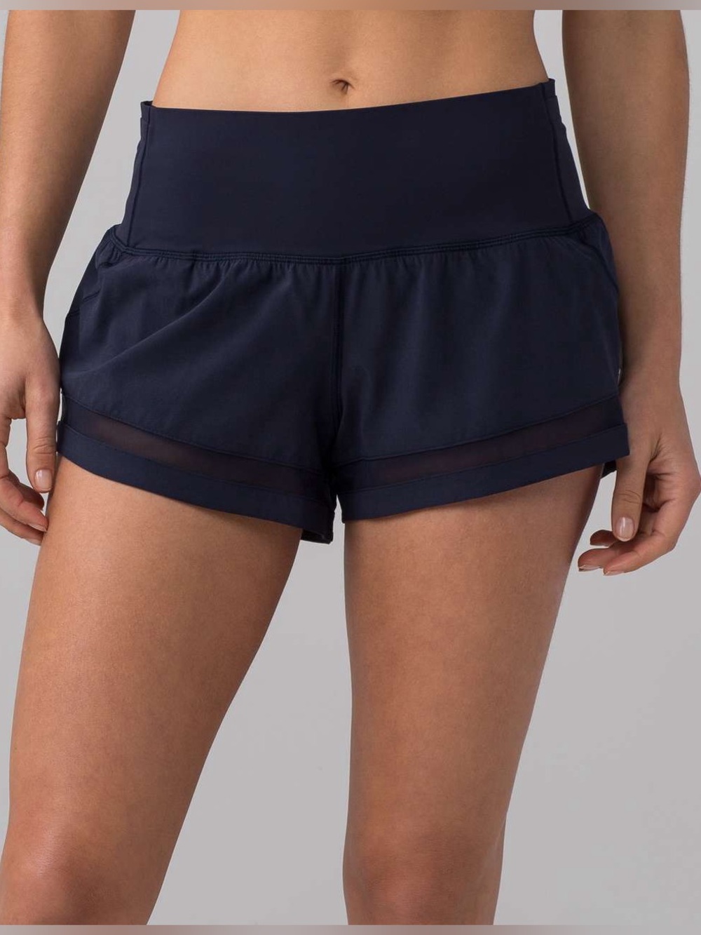 Lululemon Pace Perfect Short -
Midnight Navy